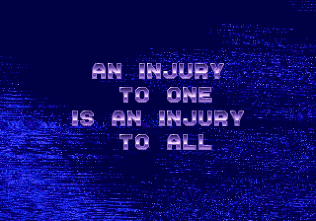 An injury to one is an injury to all